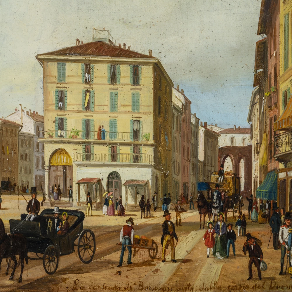 Piazza Duomo di Milano - dettaglio